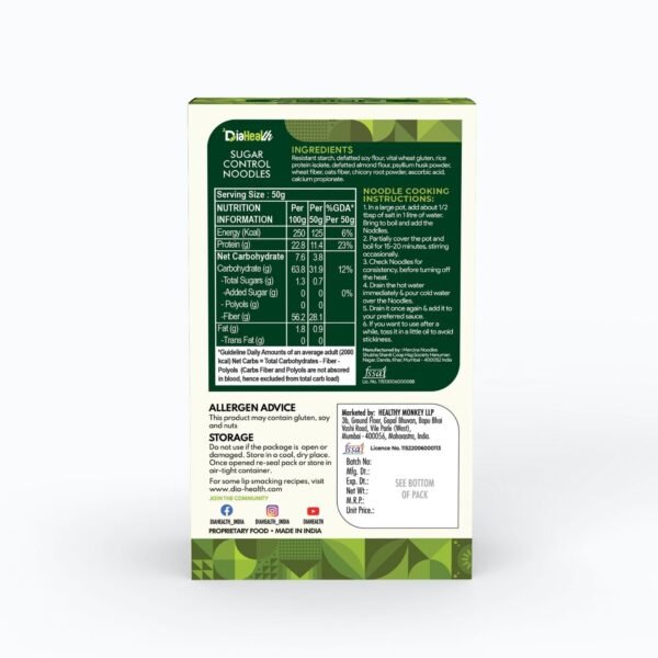 Diahealth Sugar Control Noodles - Image 9