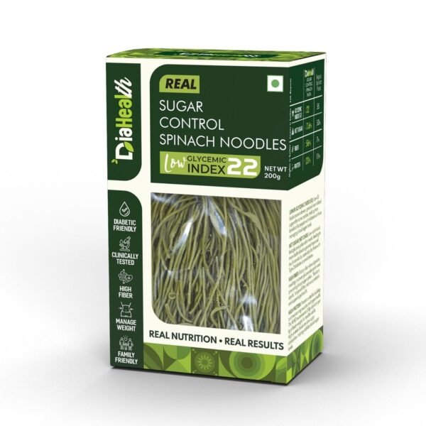 Diahealth Sugar Control Spinach Noodles