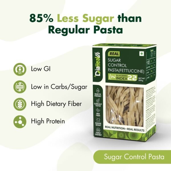 Diahealth Sugar Control Pasta (Fettuccine) - Image 3
