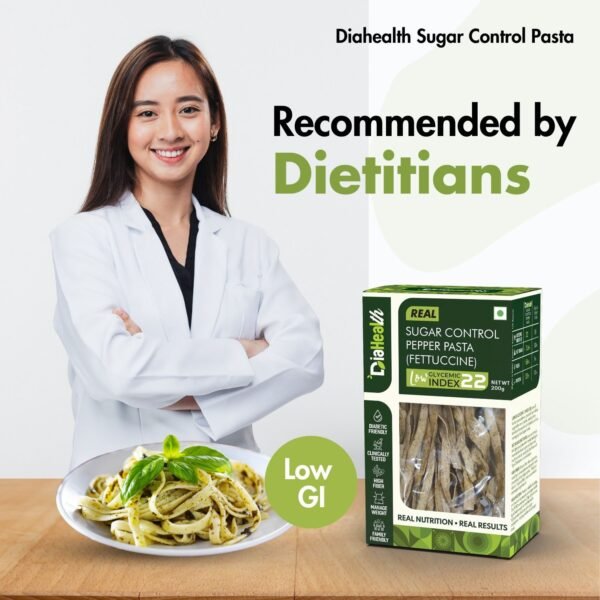 Diahealth Sugar Control Pepper Pasta (Fettuccine) - Image 7