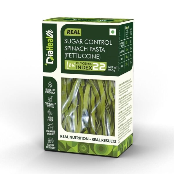 Diahealth Sugar Control Spinach Pasta (Fettuccine)