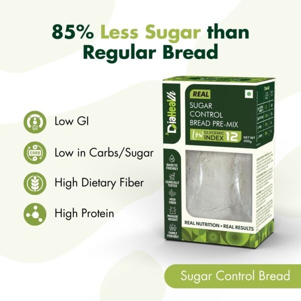 Diahealth Sugar Control Bread Pre-Mix - Image 3