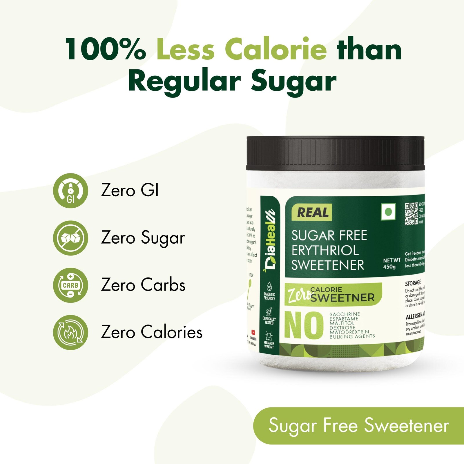 Diahealth Sugar Control Erythritol Sweetener - Image 3