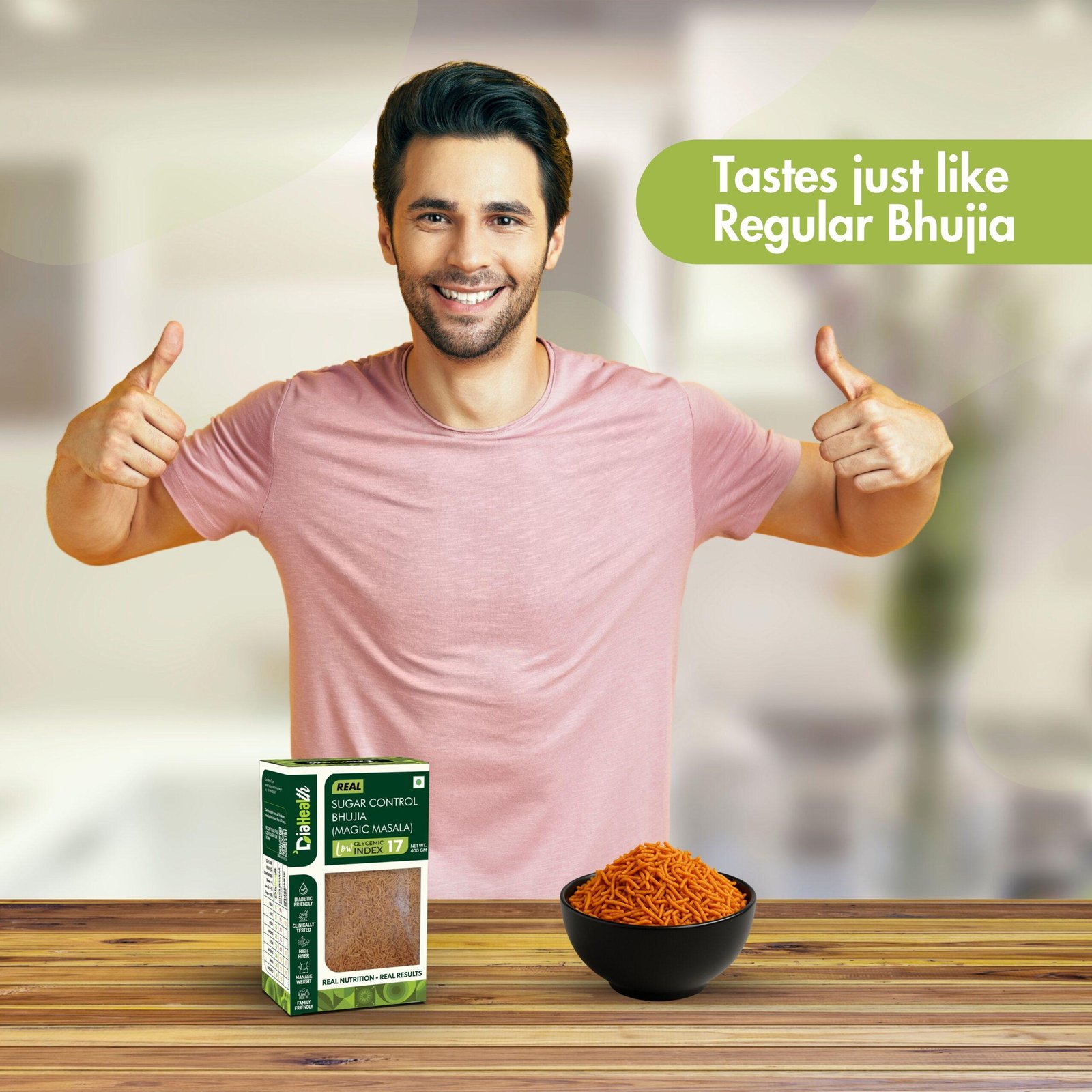 Diahealth Sugar Control Bhujia (Magic Masala) - Image 5
