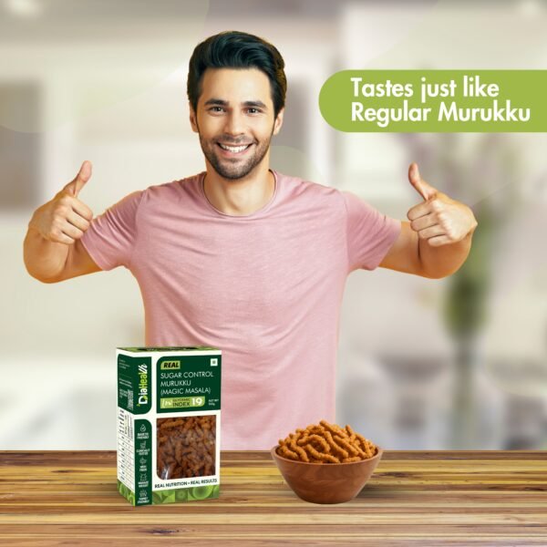Diahealth Sugar Control Low GI Murukku (Magic Masala) - Image 6