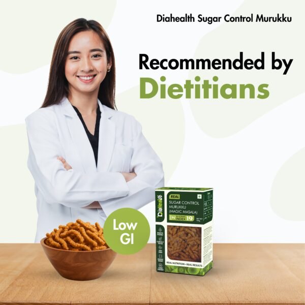 Diahealth Sugar Control Low GI Murukku (Magic Masala) - Image 7