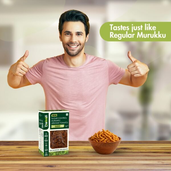Diahealth Sugar Control Low GI Murukku (Spanish Tomato) - Image 4
