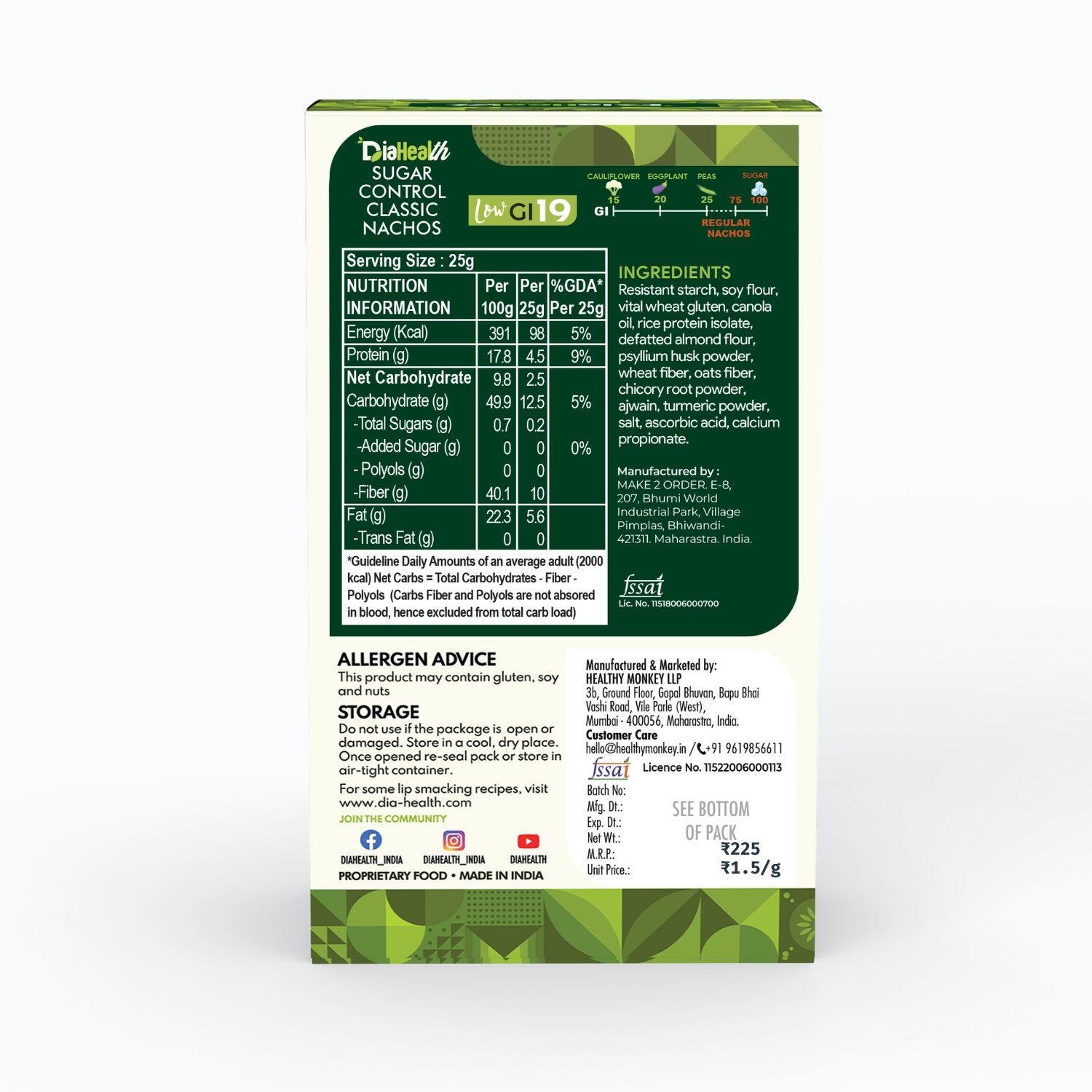 Diahealth Diabetic Care Classic Nachos - Image 8